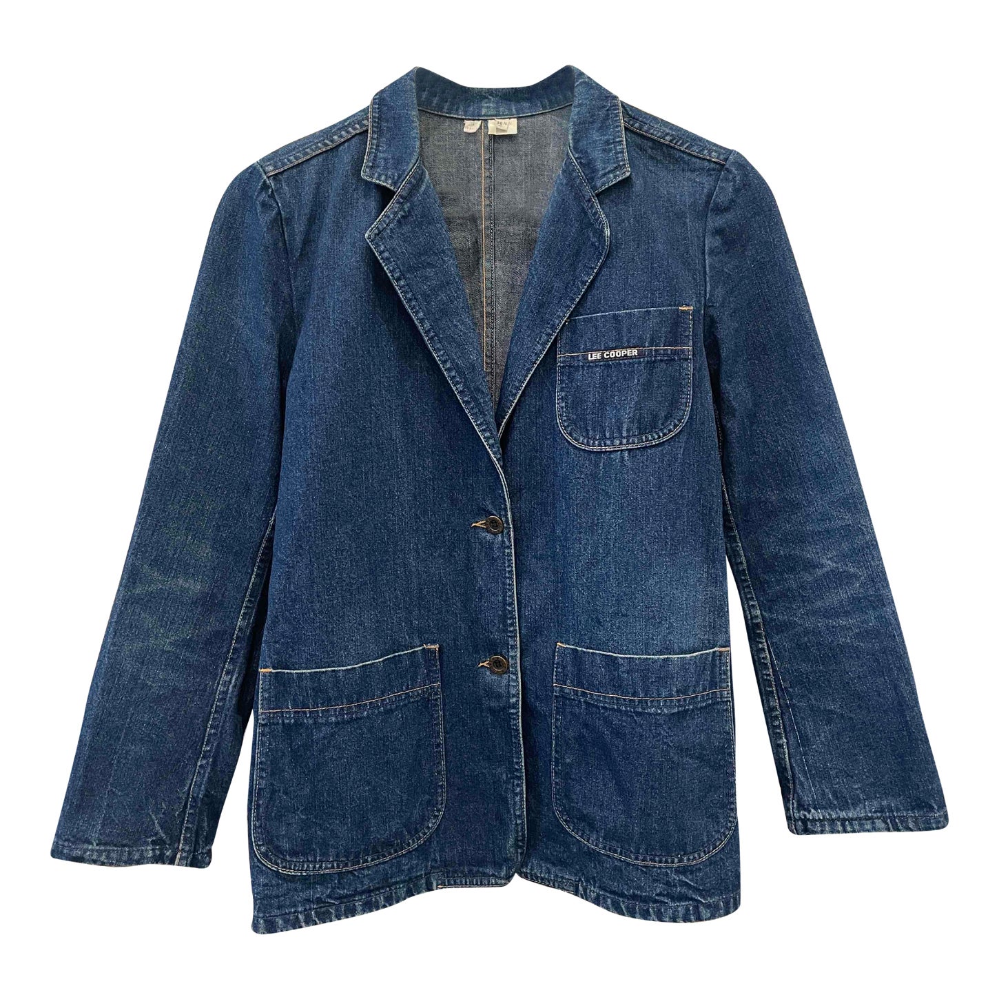 Unisex Lee Cooper Denim jacket, size 128 - 134 (Blue) | Emmy